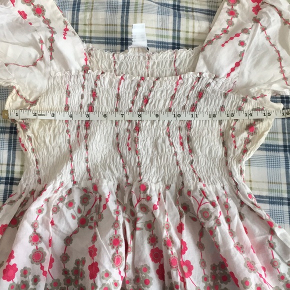 H&M Smocked Summery Blouse Size 16 - Picture 7 of 10
